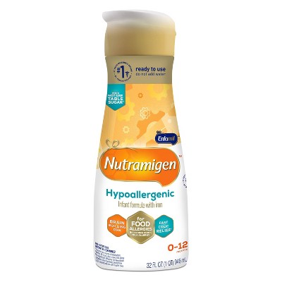 Mixing nutramigen store with breast milk