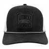 Adult Ford Built Tough Logo Black on Black Rope Hat - 2 of 4