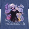 Girls' - Disney - Poor Unfortunate Soul Fitted Short Sleeve Graphic T-Shirt - 2 of 4