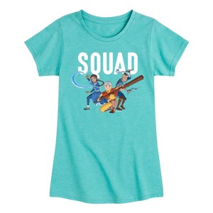 Girls' - Avatar: The Last Airbender - Trio Squad Fitted Short Sleeve Graphic T-Shirt - 1 of 4