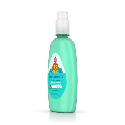 Johnson&#39;s No More Tangles Toddler &#38; Kids Hair Detangling Spray to Unlock Knots in Hair - 10 fl oz