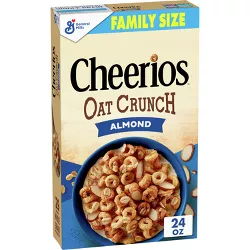 General Mills Cheerios Oat Crunch Almond Cereal - 24oz