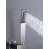 PAGED Shower Heads Modern Shower Faucet Set with Hand Shower, 16 Inch Shower Head and Tub Spout for Bathroom - 4 of 4