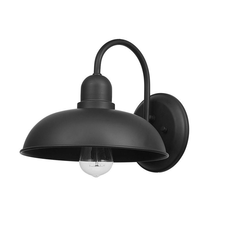 Donahue Outdoor Indoor Wall Sconce Matte Black - Globe Electric, 1 of 7