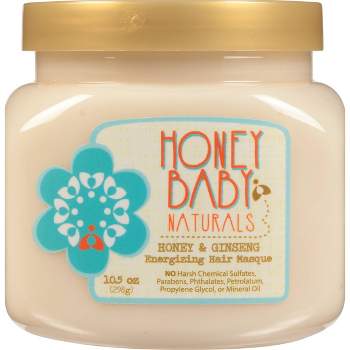 Honey Baby Naturals Honey & Ginseng Energizing Hair Masque - 10.5oz