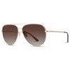 WMP Eyewear Oversized Designer Inspired Flat Lens Sunglasses for Women - 2 of 4