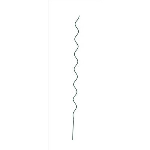 Panacea 48 in. H X 0.5 in. W X 0.5 in. D Green Metal Spiral Stake - 1 of 1