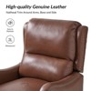 Jade Genuine Leather Cigar Chair Recliner | Karat Home - 4 of 4