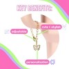 CharCharms Handle Charms Flower: Zinc Alloy Cup Charm for Teen Drinkware Accessories, Hand Wash, 4.5" x 3" - 3 of 4