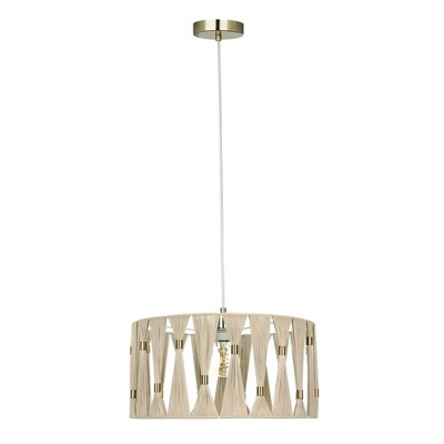 Eglo Lighting Macclenny 1 - Light Pendant in  Brushed Gold