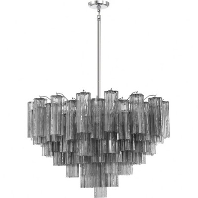 Crystorama Lighting Addis 16 - Light Chandelier in  Polished Chrome