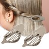 Unique Bargains Women's Plastic Hair Claws 4.69"x1.89"x1.02" 2Pcs - 2 of 4