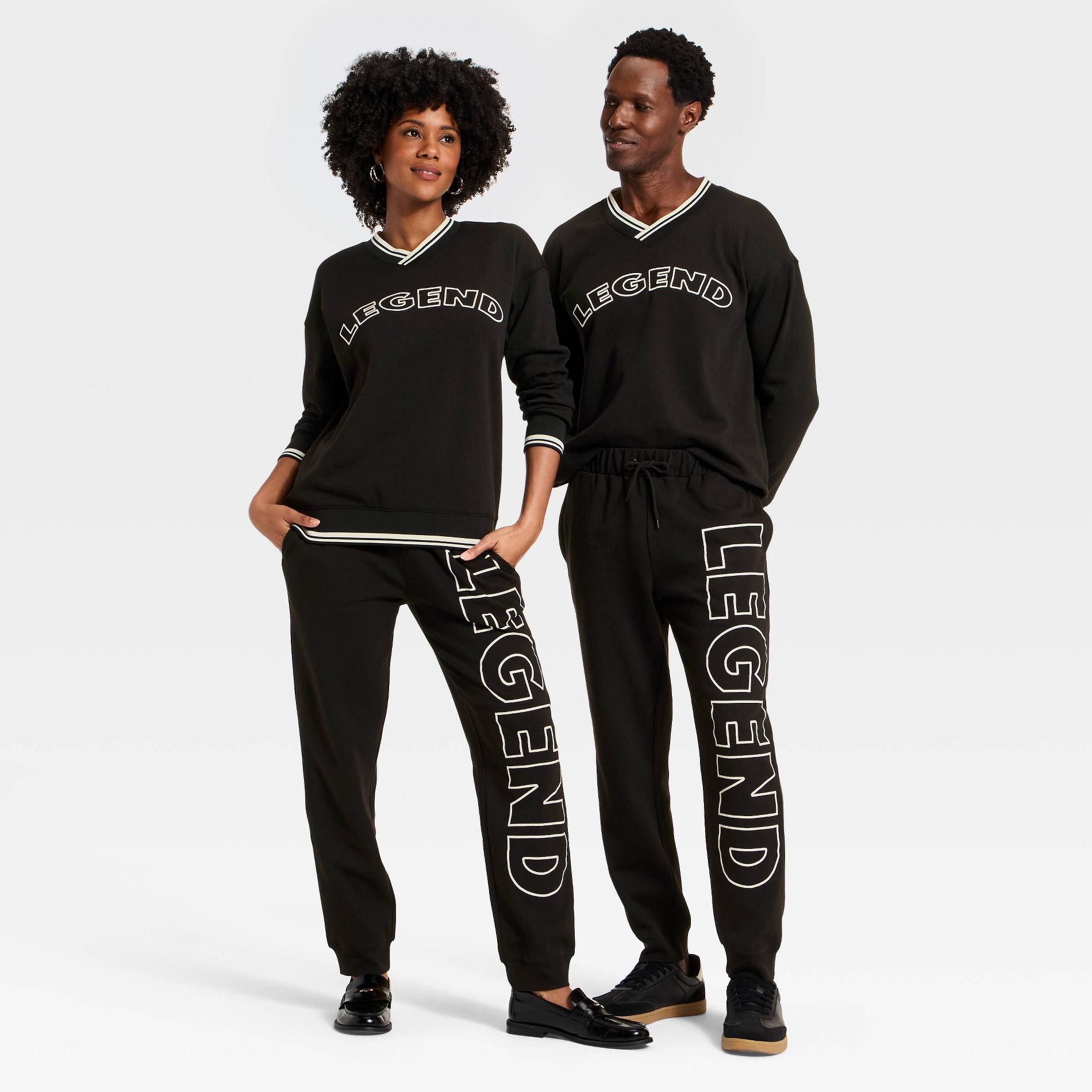 Black History Month Legendary Rootz Adult Legendary Joggers - Black