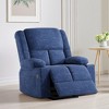 MAYEERTY Blue Power Lift Recliner Chair - With Massage, Heat, USB Ports & Cup Holders for Senior Comfort - 2 of 4