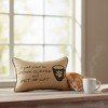 Decorative Accent Pillow I Just Wanted to Pet My Cat – 12.5x8" by Manual Woodworkers and Weavers - 3 of 3