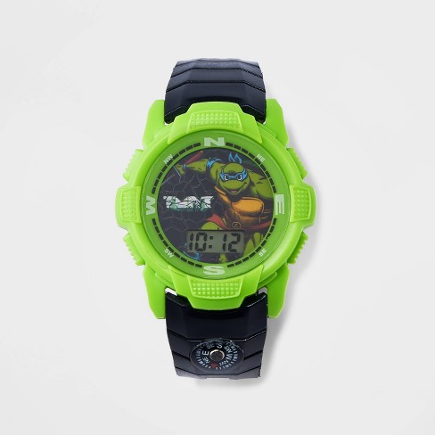 Nickelodeon Teenage Mutant Ninja Turtles Watch Children's Unisex LCD Light  Up