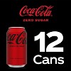 Coke Zero Sugar Cola Soda, 12 Oz (Package May Vary)(Pack of 12) - 4 of 4