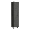Vynxaria Laska Storage Cabinet with Single Door and Broom Hangers - 3 of 4