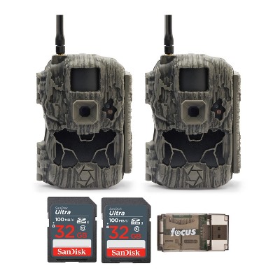 Stealth Cam DS4K Cellular Camera with 32 GB SD Card and Card Reader (2-Pack)
