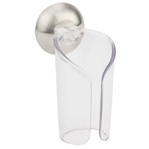 The Lakeside Collection Stainless Steel Bathroom Essentials - Power Lock Brush Holder 1 Pieces - 1 of 4