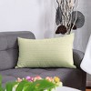 PiccoCasa Farmhouse Decor Sofa Bedroom Woven Striped Throw Pillow Covers - 2 of 4