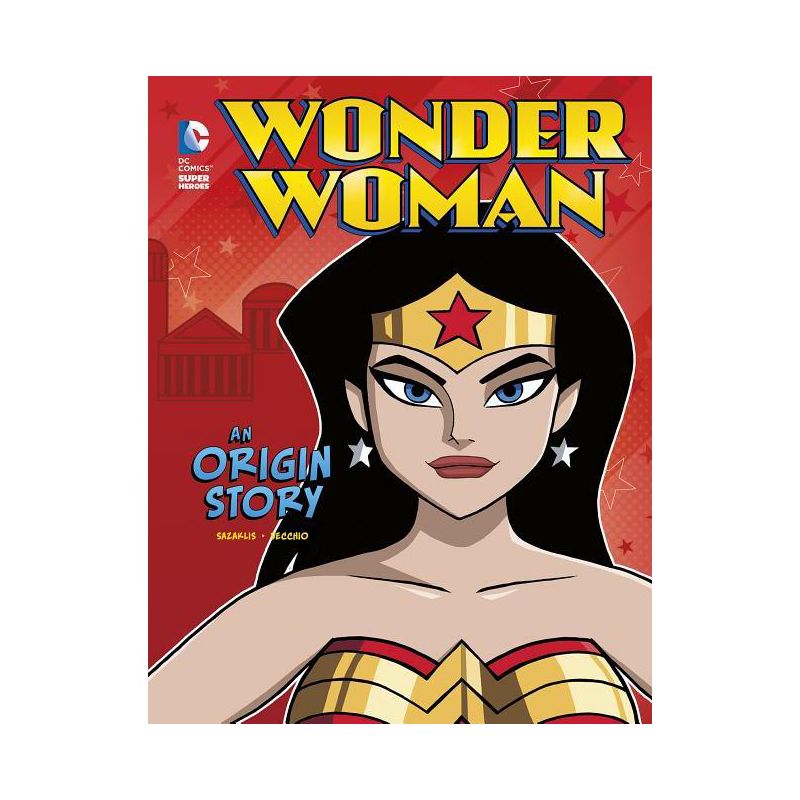 Wonder Woman - (DC Super Heroes Origins) by  John Sazaklis (Paperback), 1 of 2