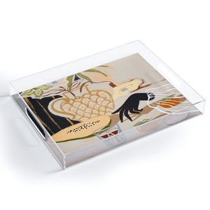 artyguava Fruitful Spread 15.5" x 12" Acrylic Tray - Deny Designs - 1 of 4