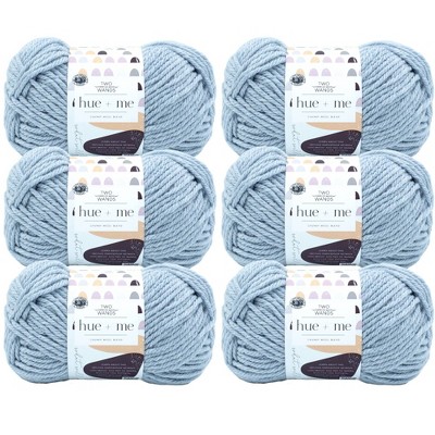 6pk Hue + Me Yarn Ozone - Lion Brand Yarn