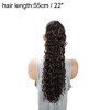 Unique Bargains Women's Latin American curly ponytail long hair Hair Extensions High Temperature Fiber 22IN 1 Pc - 4 of 4
