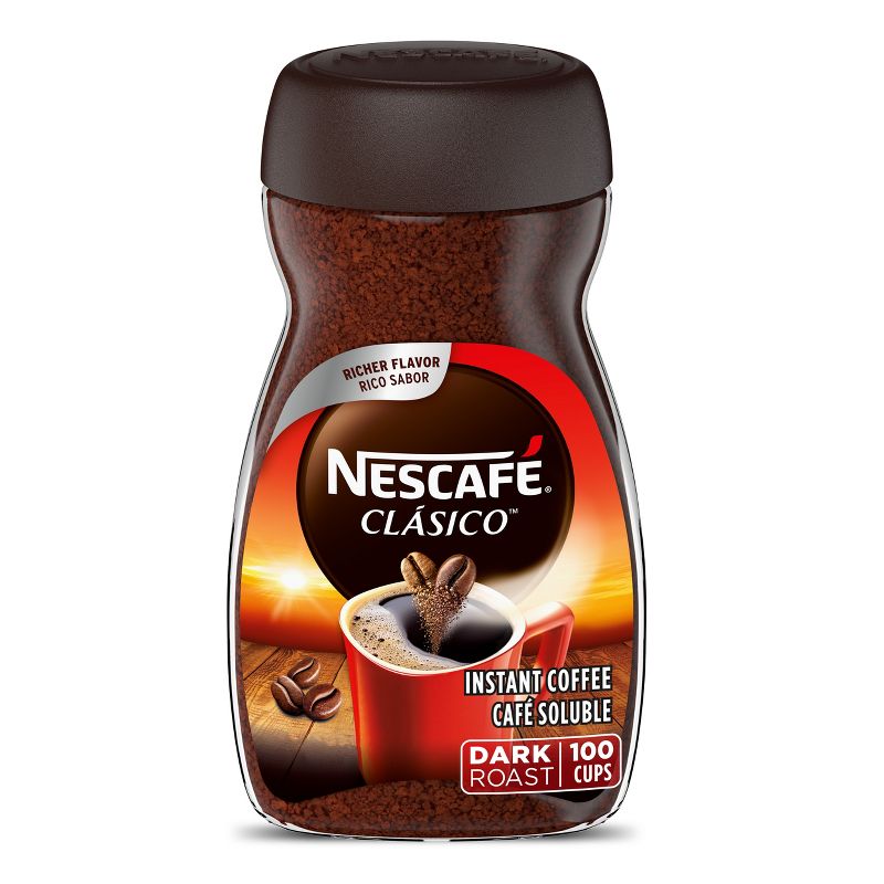 Nescafe Clasico Dark Roast Coffee - 7oz, 1 of 10