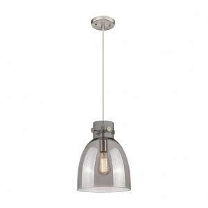 Newton Bell - 1 Light Pendant In Industrial Style-12.5 Inches Tall and 10 Inches Wide - 1 of 1
