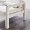 Art Leon Velvet Accent Chair, Modern Armchair for Living Room, Stylish Upholstered Single Sofa - 4 of 4