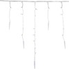 Northlight LED Ice Pillars Christmas Icicle Light Set - Pure White - 29' Clear Wire - 360ct - 3 of 4