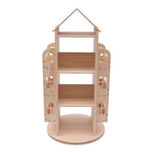 YIYIBYUS Rotating Bookshelf 360 Display Floor Standing Bookcase Storage Rack for Kids Children's Bookshelf - 1 of 4