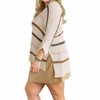 Women's STRIPED SWEATER - PLUS - ADORA - 2 of 3