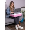 BIRDROCK HOME Lap Desk with Storage and Cushion (Pink) - 4 of 4