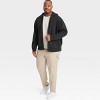 Men's Cotton Fleece Full Zip Hooded Sweatshirt - All In Motion™ - 3 of 3