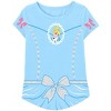 Disney Disney Princess Girls T-Shirt (Sets) Jasmine Ariel Tiana Snow White Belle Rapunzel Cinderella Mulan Aurora Moana Clothes - 4 of 4