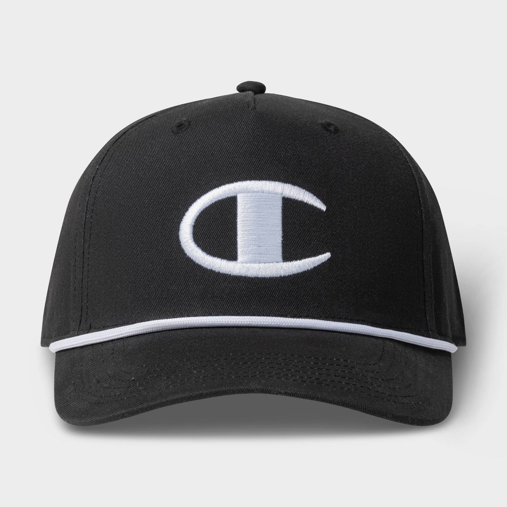 Champion Adult Noah Twill Baseball Hat - Black