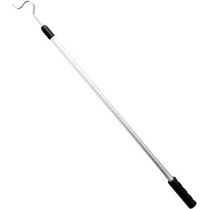 J&V TEXTILES Shepherds Aluminium Pole with 2.75'' Hook and Handle - 1 of 4