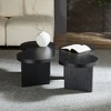 Gulches Modern Butterfly Coffee Table - Split Design for Living Room Bedroom Office, Easy Clean - 4 of 4