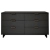 Granville Modern 6 Drawer Double Wide Dresser - Manhattan Comfort - 2 of 4
