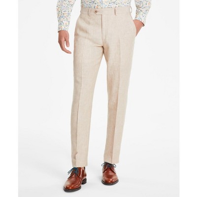 bar III Mens Slim-Fit Linen Dress Pants Slacks
