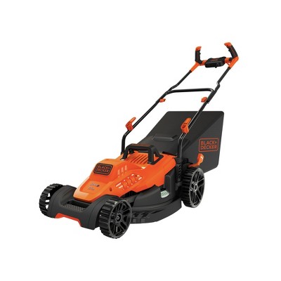 Black & Decker BEMW482BH 120V 12 Amp Brushed 17 in. Corded Lawn Mower with Comfort Grip Handle