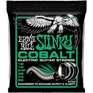 Ernie Ball P02726 Cobalt Not Even Slinky Electric Guitar Strings 12-56 - 1 of 3