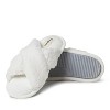 Dearfoams Women's Jessica Furry Crossband Slide Slipper - 2 of 4