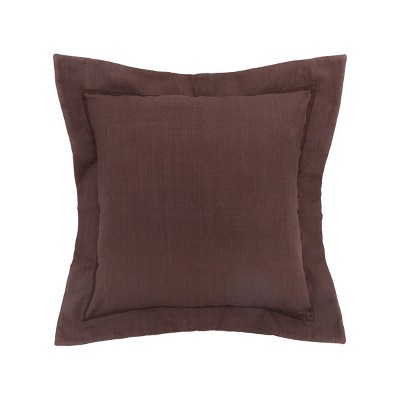 C&F Home Cocoa Flange 18" x 18" Throw Pillow