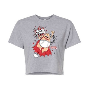 Women's - Captain Underpants - Wedgie Power Cropped Graphic T-Shirt - 1 of 4