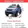 12V 4.5AH Electric Car for Kids,Ride On Toy with Remote Control,Kids Electric Vehicle with LED Lights - 2 of 4
