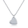 Bella Silver Sterling Silver 3PC Generation-Hearts Necklace Set - 18+2" 'Grandma' 16+2" 'Mom', 14+2" 'Daughter' - Silver - 18+2 Inch - 4 of 4